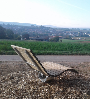 Hügelsofa bei Oberderdingen | © Archiv Gemeinde Oberderdingen