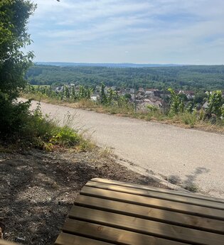 Ausblick auf Landschaft
