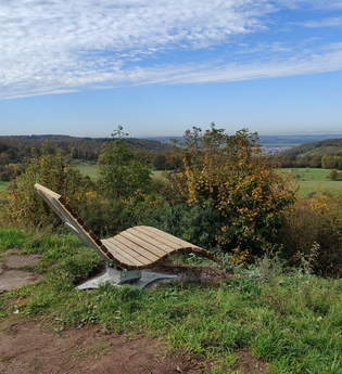Hügel-Sofa bei Sternenfels - Augenberg | © Gemeinde Sternenfels