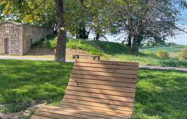 Hügel-Sofa bei Sulzfeld - Gänsberg | © Gemeinde Sulzfeld