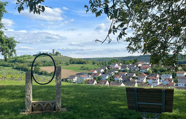 Hügel-Sofa bei Sulzfeld - Gänsberg | © Gemeinde Sulzfeld