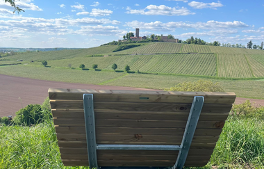 Hügel-Sofa bei Sulzfeld - Tobel | © Gemeinde Sulzfeld