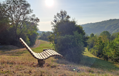 Hügel-Sofa bei Vaihingen an der Enz - Aurich | © Gemeinde Vaihingen an der Enz