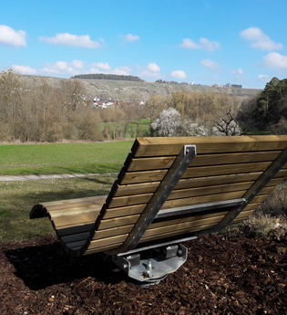 Hügelsofa bei Vaihingen an der Enz | © Stadt Vaihingen an der Enz