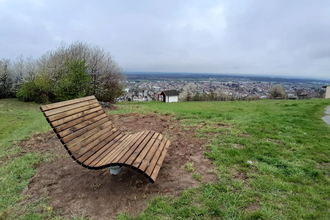 Hügel-Sofa bei Weingarten - An der Schönen Aussicht | © Kraichgau-Stromberg e.V.