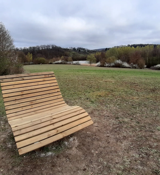 Hügel-Sofa bei Zaberfeld - Am See | © Kraichgau-Stromberg e.V.