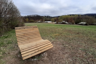 Hügel-Sofa bei Zaberfeld - Am See | © Kraichgau-Stromberg e.V.