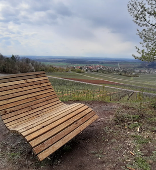 Hügel-Sofa Hohenhaslach | © Kraichgau-Stromberg e.V.
