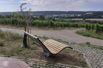 Hügel-Sofa Zeutern Flurbereinigungstisch | © Gemeinde Ubstadt Weiher