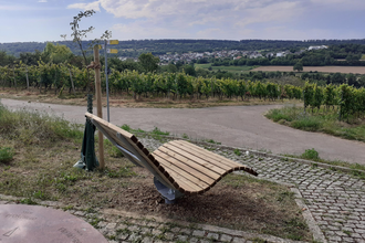Hügel-Sofa Zeutern Flurbereinigungstisch | © Gemeinde Ubstadt Weiher