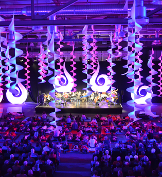 INTERSPORT redblue  - Eventsaal | raumA | © redblue, INTERSPORT Deutschland eG