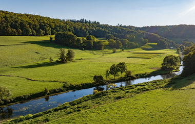 Jagsttal bei Gerabronn | © Hohenlohe + Schwäbisch Hall Tourismus e. V.