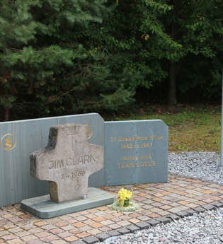 Jim Clark Memorial | © Landratsamt Rhein-Neckar-Kreis