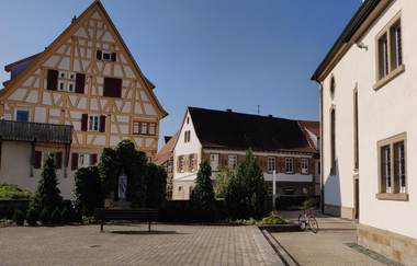 Kirchplatz Neudenau | HeilbronnerLand | © Touristikgemeinschaft HeilbronnerLand