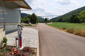 RadSERVICE-Punkt Kanu-Anlegestelle Braunsbach | © Hohenlohe + Tourismus e. V.