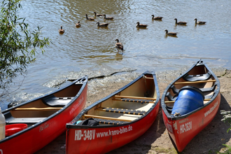 Kanutouren auf dem romantischen Neckar | © 100% Kanu + Bike