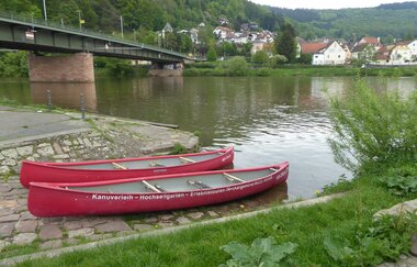 Kanuverleih in Neckargemünd | © Beate Otto