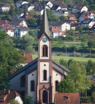 Katholische Kirche St. Afra Neckargerach | © Gemeinde Neckargerach