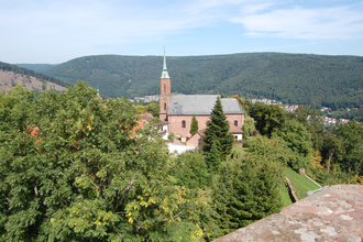 Katholische Kirche St. Bartholomäus Dilsberg | © Stadt Neckargemünd