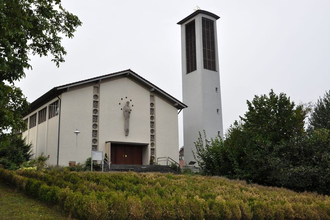 Katholische Kirche St. Josef mit Glockenturm | © Gemeinde Eschelbronn