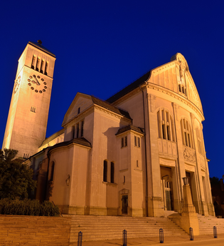 Katholische Kirche "St. Georg" in Hockenheim | © Unbekannt