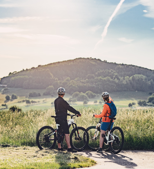 Blick auf den Katzenbuckel bei Waldbrunn | © Touristikgemeinschaft Odenwald e.V.