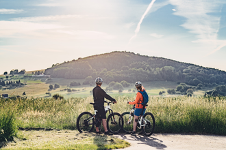 Blick auf den Katzenbuckel bei Waldbrunn | © Touristikgemeinschaft Odenwald e.V.