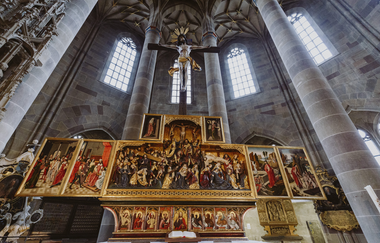 Einblick in die Kirche St. Michael | © Foto: Nico Kurth