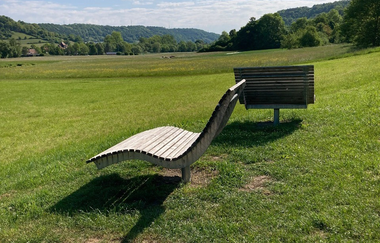 Kneipp-Becken Untermünkheim_Panoramaliege | © Hohenlohe + Schwäbisch Hall Tourismus e. V.