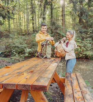 Rastbänke am Koppenbrünnele | © Touristikgemeinschaft  HeilbronnerLand e.V.