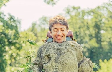 "Selfie-Point" im Burgareal Löwenstein | © Touristikgemeinschaft HeilbronnerLand