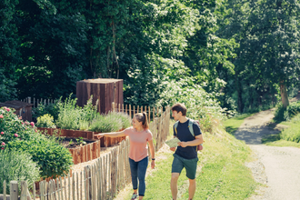 Kräuter-, Tee- & Würzgarten im Burgareal Löwenstein | HeilbronnerLand | © Touristikgemeinschaft HeilbronnerLand