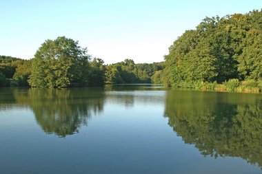 Blick auf den Kreuzbergsee