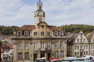 Kulinarische Mitbringsel vom Wochenmarkt Schwäbisch Hall | © Nico Kurth