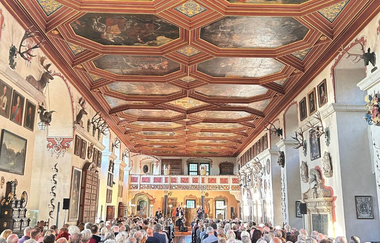 Konzerterlebnis im Rittersaal Schloss Neuenstein | © Touristikgemeinschaft Hohenlohe e. V.