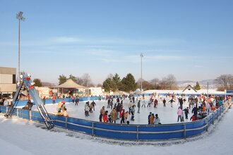 Kunsteisbahn Heddesheim | © Martin Kemmet, Gemeinde Heddesheim