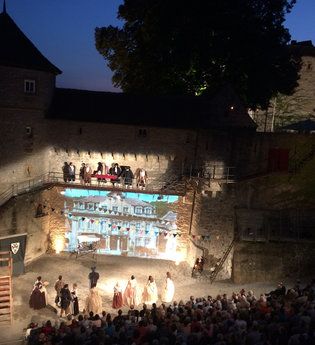 Künzelsauer Burgfestspiele Schloss Stetten, Künzelsau | © Touristikgemeinschaft Hohenlohe, Künzelsau