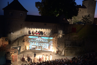 Künzelsauer Burgfestspiele Schloss Stetten, Künzelsau | © Touristikgemeinschaft Hohenlohe, Künzelsau