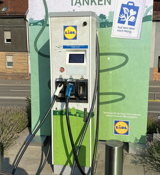 Ladestation Elektrofahrzeuge