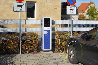 Ladestation für E-Autos | © Land der 1000 Hügel - Kraichgau-Stromberg