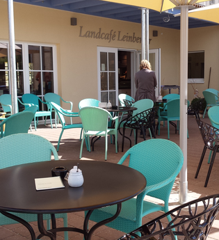 Landcafé Leinberger im Stromberghof | Zaberfeld | Terrasse | © Neckar-Zaber-Tourismus e.V.