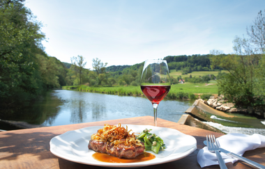 Landgasthof & Hotel Jagstmühle | RadServiceStation | © Touristikgemeinschaft Hohenlohe e. V. | Landgasthof & Hotel Jagstmühle, Mulfingen