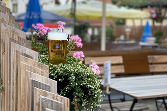 Biergarten im Landgasthof zum Stern | © Hohenlohe Schwäbisch Hall