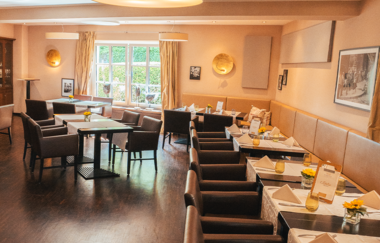 Landhaus Wolf Bistro s´Bähnle in Schwäbisch Hall: Innenansicht | © Hohenlohe Schwäbisch Hall