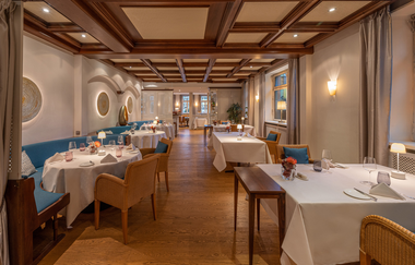 Landhaus Wolf Restaurant Eisenbahn in Schwäbisch Hall: Innenansicht | © Hohenlohe Schwäbisch Hall