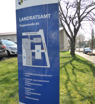 Landratsamt Rhein-Neckar-Kreis, Aussenstelle in Ladenburg | © Beate Otto