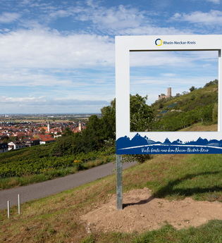 Landschaftsrahmen Schriesheim | © Rhein-Neckar-Kreis