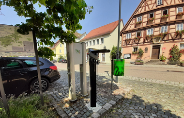 Langenburg Marktplatz | RadSERVICE-Punkt