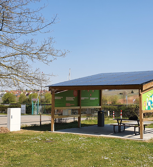 EnerGeno Bikeport Lauffen am Neckar | E-Bike-Ladestation HeilbronnerLand | © EnerGeno Heilbronn-Franken