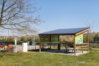 EnerGeno Bikeport Lauffen am Neckar | E-Bike-Ladestation HeilbronnerLand | © EnerGeno Heilbronn-Franken
